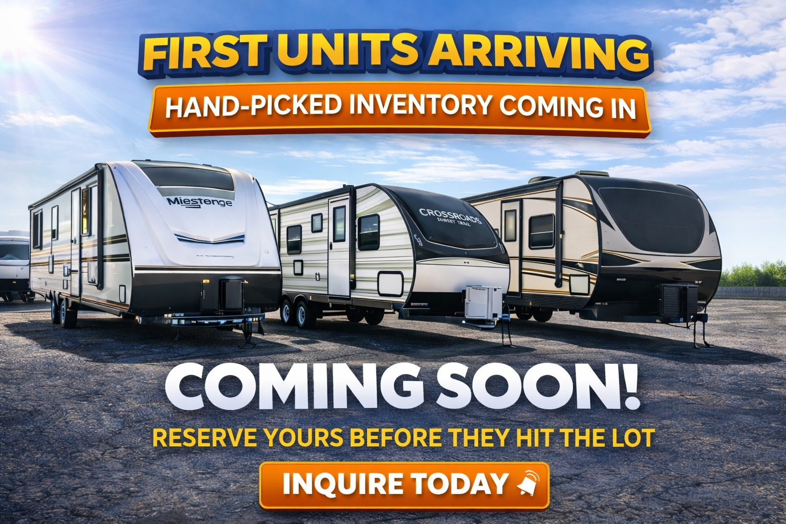 Explore are upcoming selection