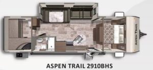 2021 dutchmen aspen trail 2910bhs fp